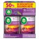 Pack Neutralizador de Odores Campos de Lavanda Freshmatic Bom Ar Frasco 2 Unidades 250ml Cada Grátis 50% de Desconto no Segundo Refil - Imagem 7891035025273-1-.jpg em miniatúra