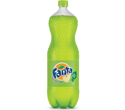 Refrigerante Fanta maçã verde pet 2L - Imagem em destaque