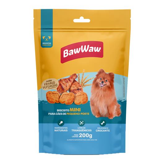 Petisco Baw Waw Biscoito Cães de Pequeno Porte 200g - Imagem em destaque