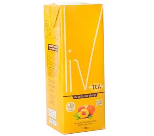 Chá Verde Liv Tea pêssego 1L - Imagem em destaque