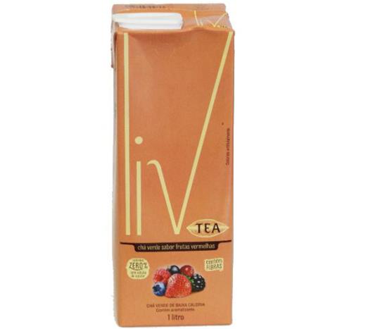 Chá Verde Liv Tea frutas vermelhas 1L - Imagem em destaque