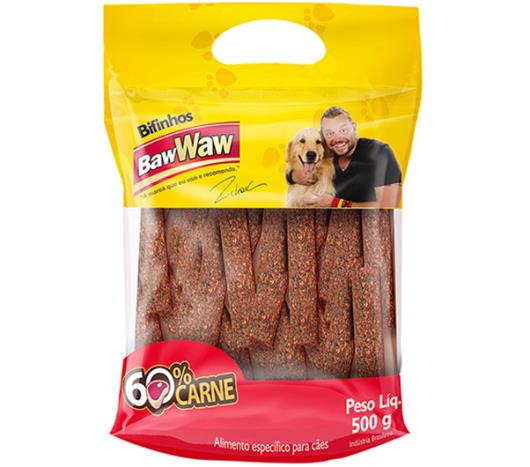 Bifinho Baw Waw sabor carne 500g - Imagem em destaque