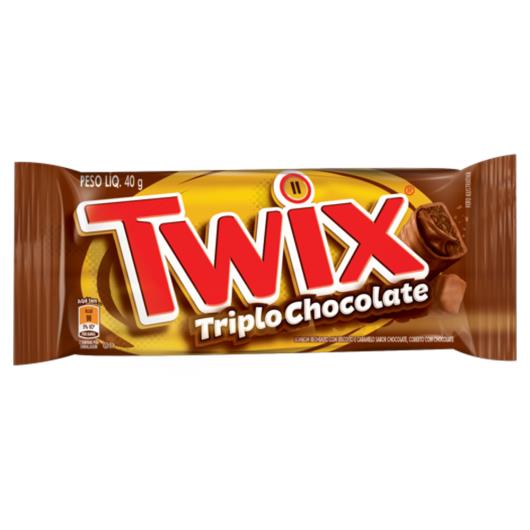 Bombom Triplo Chocolate Twix Pacote 40g - Imagem em destaque