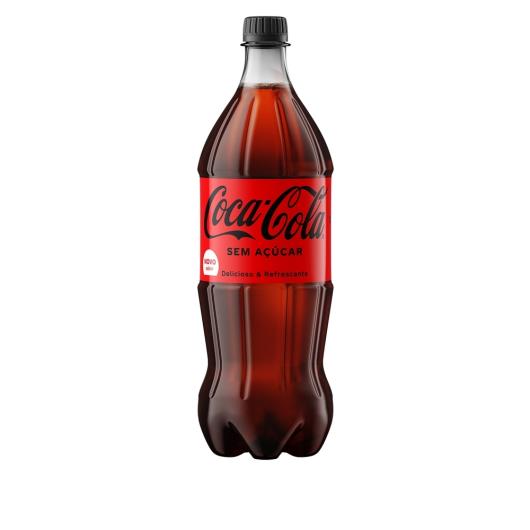 Refrigerante Coca-Cola SEM AÇÚCAR PET 1L - Imagem em destaque