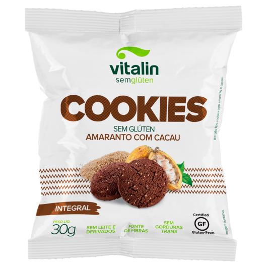 Cookies Vitalin amaranto com cacau 30g - Imagem em destaque