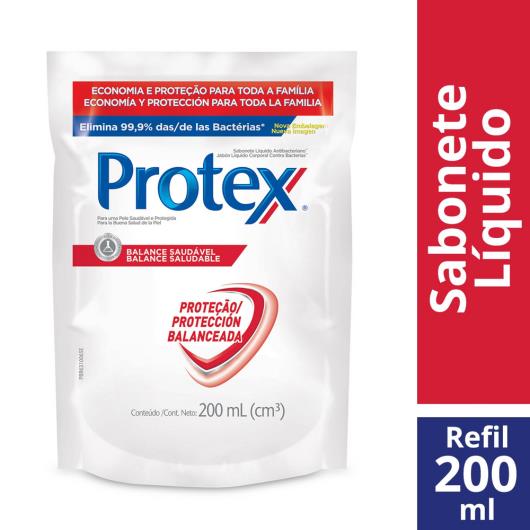Sabonete Líquido Antibacteriano Protex Balance Saudável refil 200ml - Imagem em destaque