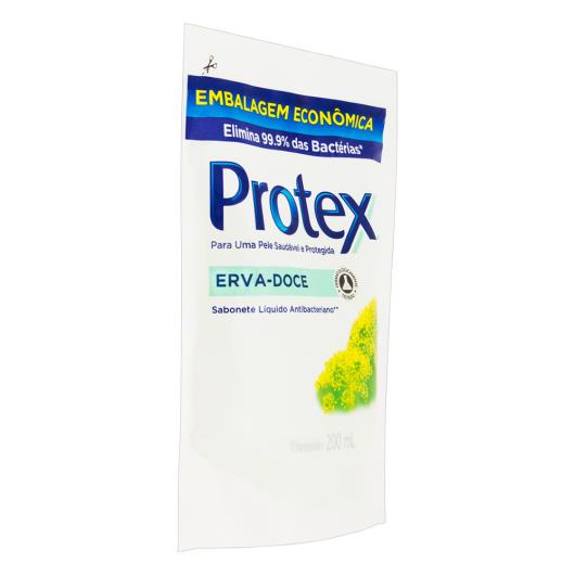 Sabonete Líquido Antibacteriano Erva-Doce Protex Sachê 200ml - Imagem em destaque