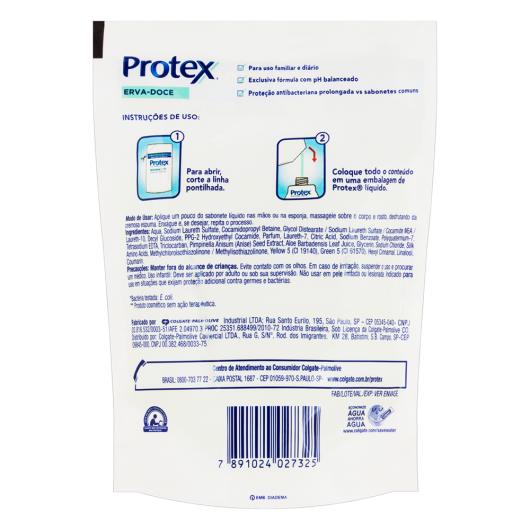 Sabonete Líquido Antibacteriano Erva-Doce Protex Sachê 200ml - Imagem em destaque