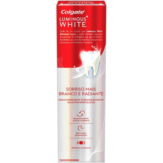 Creme Dental Colgate Luminous White Advanced expert 70g - Imagem em destaque