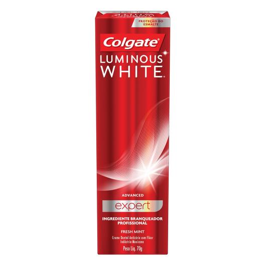 Creme Dental Colgate Luminous White Advanced expert 70g - Imagem em destaque