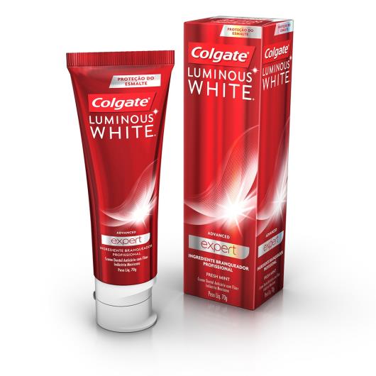 Creme Dental Colgate Luminous White Advanced expert 70g - Imagem em destaque