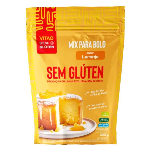 Mix para bolo sem glúten laranja Vitao 300g - Imagem em destaque