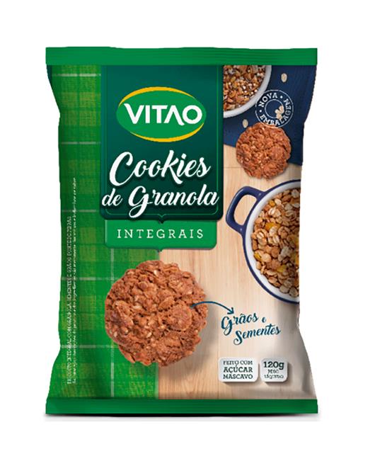 Cookie Vitao integrais granola sementes e grãos 120g - Imagem em destaque
