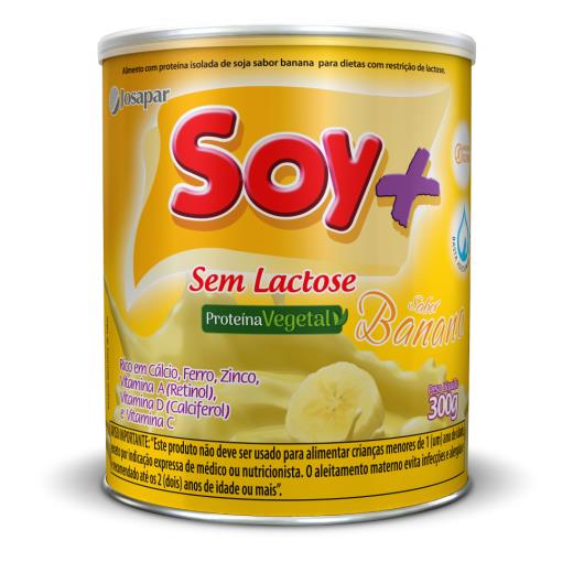 Alimento Supra Soy Banana sem lactose 300g - Imagem em destaque