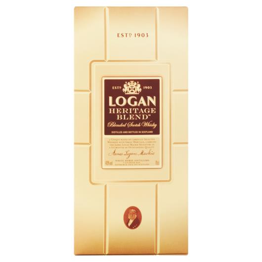 Whisky Escocês Blended Heritage Blend Logan Garrafa 700ml - Imagem em destaque