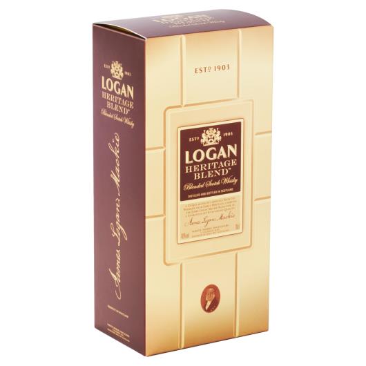 Whisky Escocês Blended Heritage Blend Logan Garrafa 700ml - Imagem em destaque