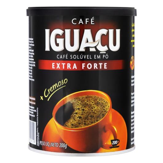 Café Solúvel Iguaçu Extra Forte em Pó Lata 200G - Imagem em destaque