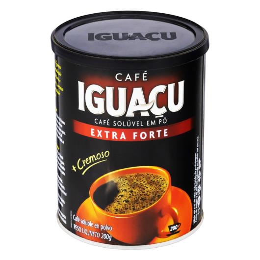 Café Solúvel Iguaçu Extra Forte em Pó Lata 200G - Imagem em destaque