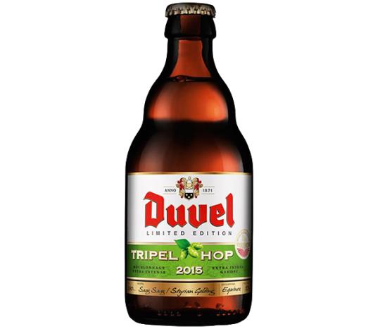 Cerveja Belga Duvel tripel hop garrafa 330ml - Imagem em destaque