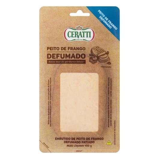 Peito de Frango Defumado Fatiado Ceratti 100g - Imagem em destaque