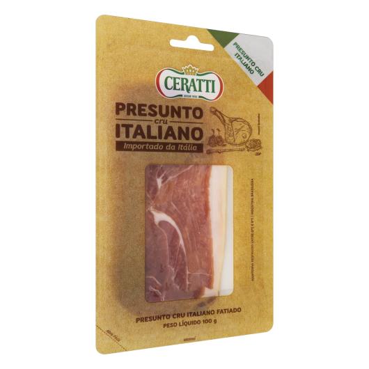 Presunto Cru Fatiado Italiano Ceratti 100g - Imagem em destaque