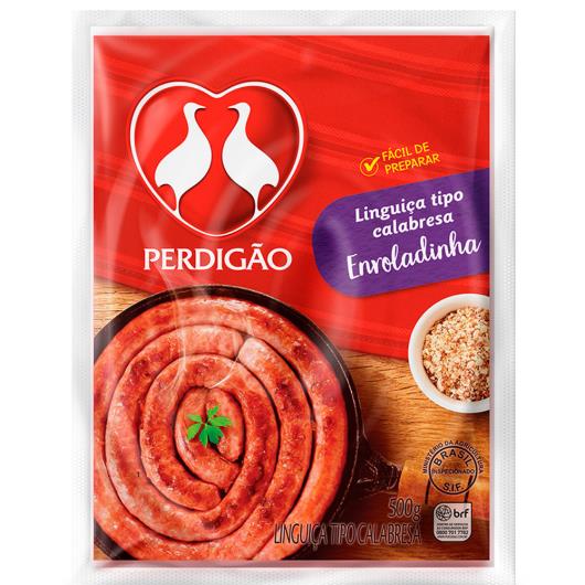 Linguiça tipo Calabresa Enroladinha Perdigão 500g - Imagem em destaque