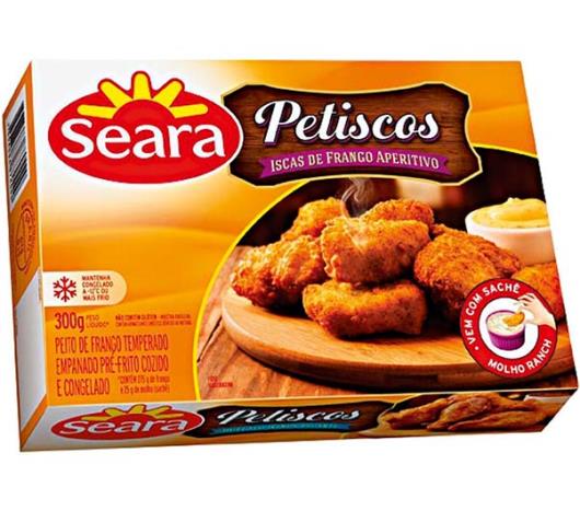 Iscas de Frango Aperitivo Seara Petiscos 300g - Imagem em destaque