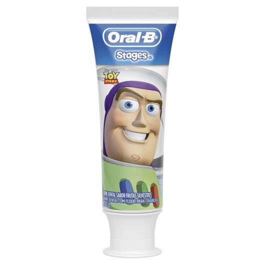 Creme dental com Flúor para crianças  Oral-B Pró saúde Stages sabor chiclete 100g - Imagem em destaque