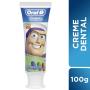 Creme dental com Flúor para crianças  Oral-B Pró saúde Stages sabor chiclete 100g