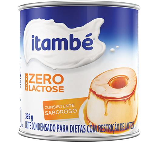 Leite Condensado Itambé Nolac Zero Lactose Lata 395g - Imagem em destaque