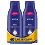 2 Deo-Hidratantes Nivea Milk 48 horas Tamanho Econômico 400ml cada