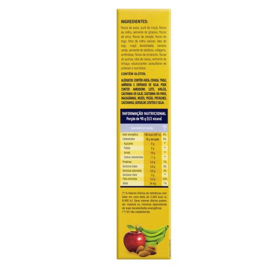 Granola Diet Banana-Verde, Amêndoas e Maçã Linea Caixa 250g - Imagem em destaque