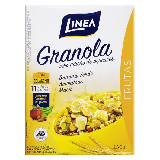 Granola Diet Banana-Verde, Amêndoas e Maçã Linea Caixa 250g - Imagem em destaque