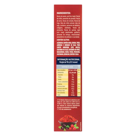 Granola Diet Cranberry, Gojiberry e Açaí Linea Caixa 250g - Imagem em destaque