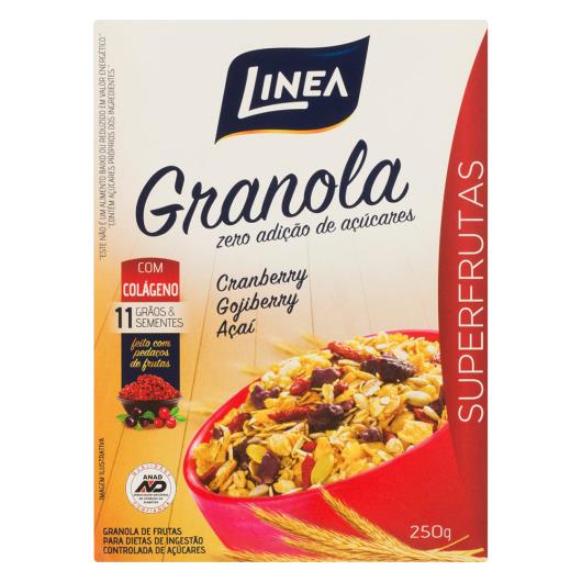 Granola Diet Cranberry, Gojiberry e Açaí Linea Caixa 250g - Imagem em destaque