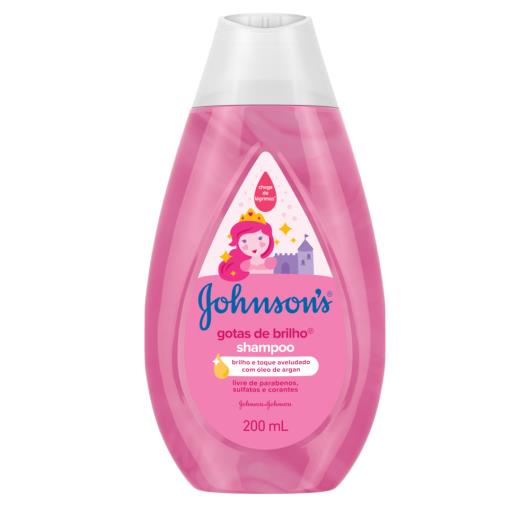 Shampoo JOHNSON'S® Gotas de Brilho 200 ml - Imagem em destaque