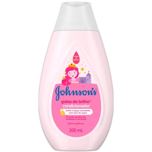 Condicionador Johnson's baby gotas de brilho 200ml - Imagem em destaque