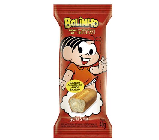 Bolinho Casa Suiça turma da mônica baunilha com recheio de baunilha 40g - Imagem em destaque