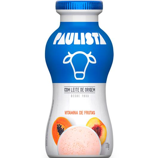 Bebida láctea Paulista vitamina de frutas 170g - Imagem em destaque