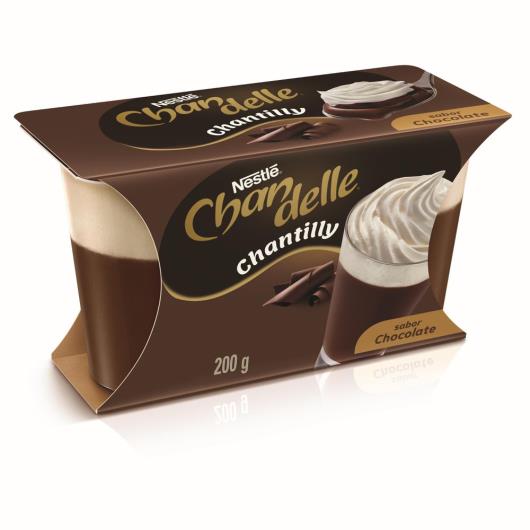 Sobremesa CHANDELLE Chantilly Chocolate 200g - Imagem em destaque