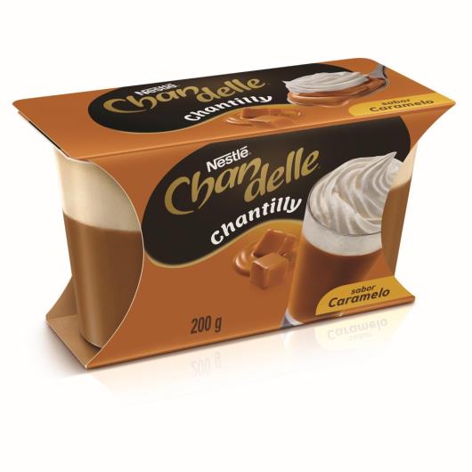Sobremesa CHANDELLE Chantilly Caramelo 200g - Imagem em destaque