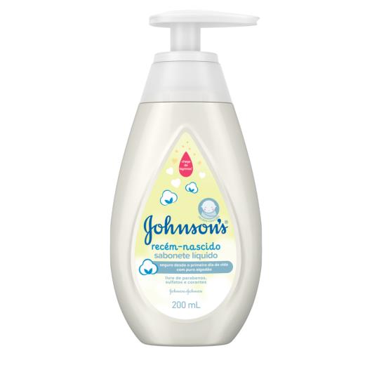 Sabonete Líquido JOHNSON'S® Baby Recém-Nascido 200ml - Imagem em destaque