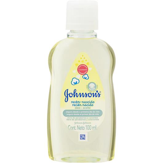 Óleo para Bebê Johnson's Recém-Nascido 100ml - Imagem em destaque