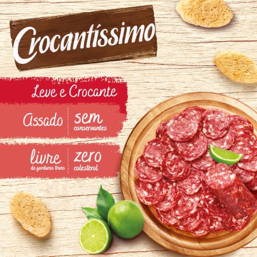 Snack Crocantissímo Salame com limão 40g - Imagem em destaque