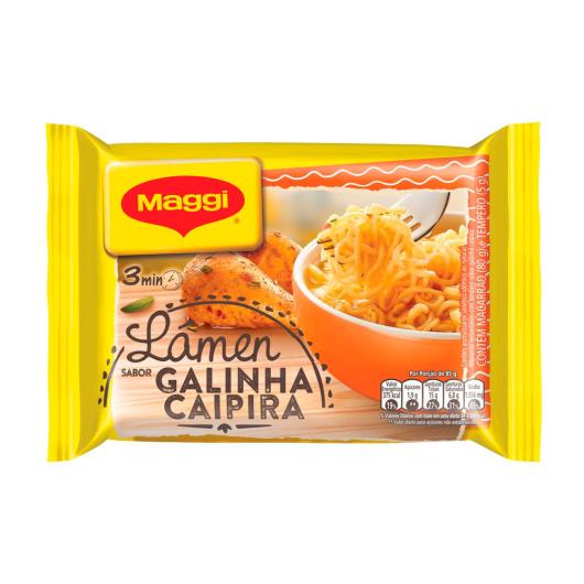 Macarrão instantâneo lámen sabor galinha caipira Maggi 85g - Imagem em destaque