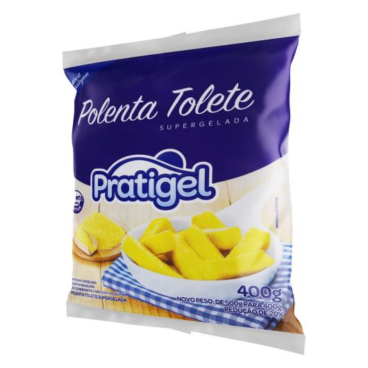 Polenta Pronta Tolete Supergelada Pratigel Pacote 400g - Imagem em destaque