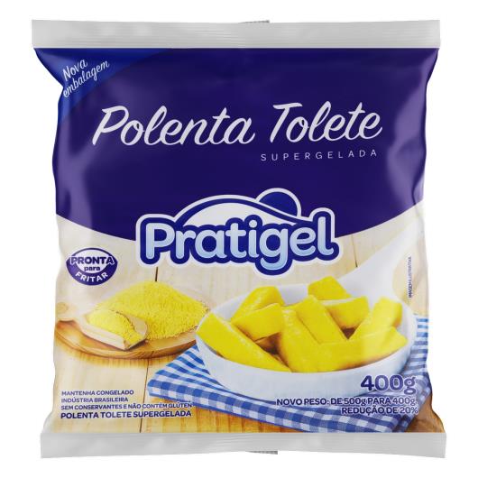 Polenta Pronta Tolete Supergelada Pratigel Pacote 400g - Imagem em destaque