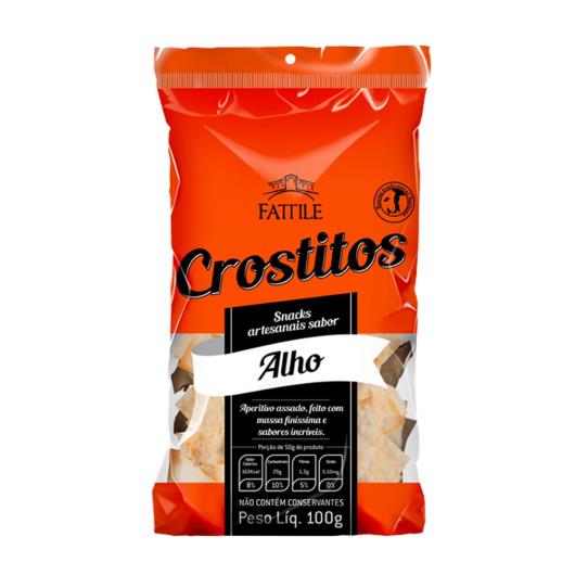 Pão Aperitivo Crostitos Alho 100g - Imagem em destaque