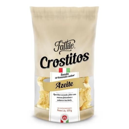 Aperitivo azeite Fattile Crostitos 100g - Imagem em destaque