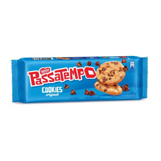 Cookie PASSATEMPO Leite com Gotas de Chocolate 60g - Imagem em destaque